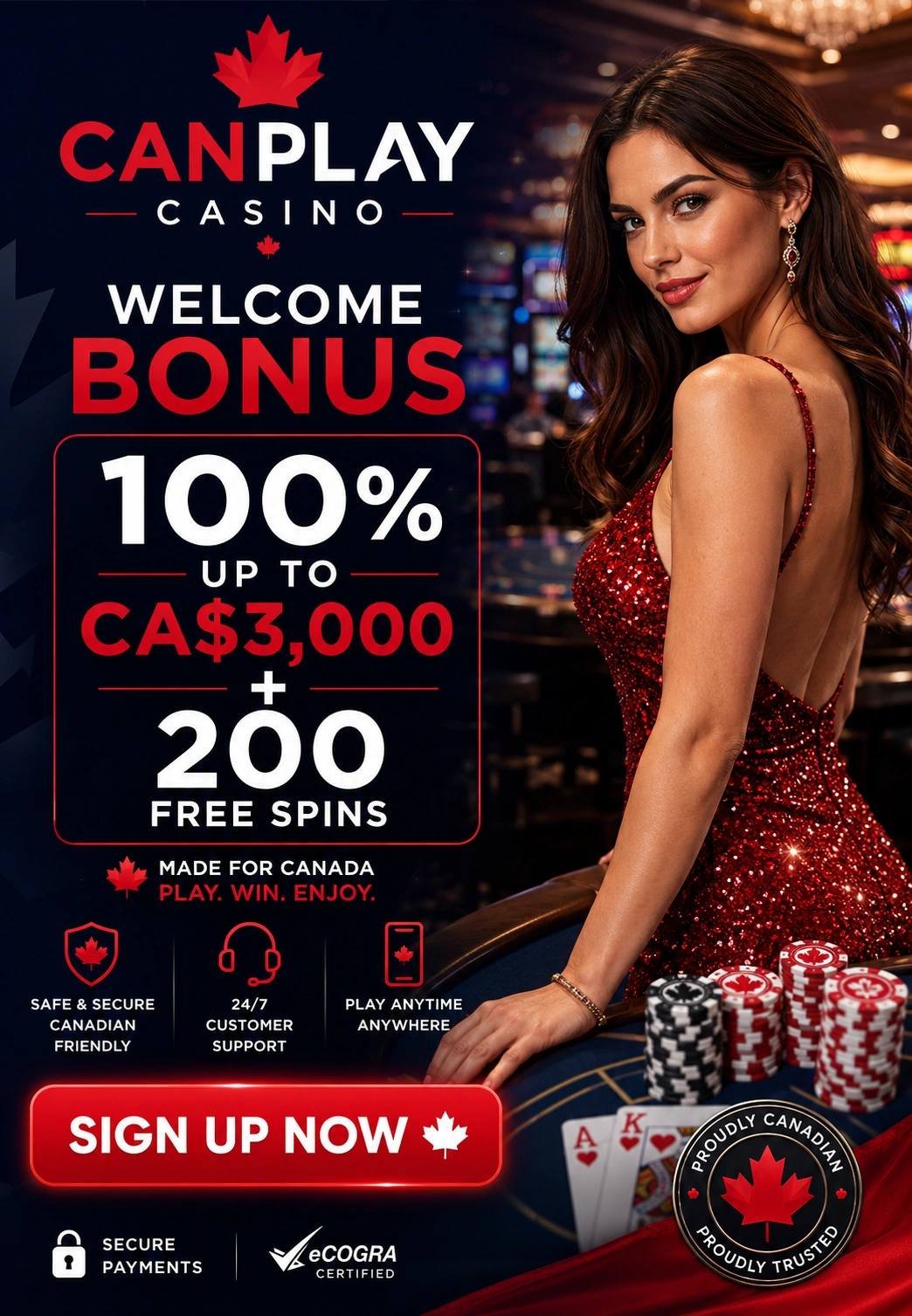 Canplay Casino affiliate landing preview